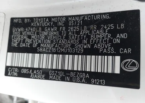 58ACZ1B12MU103129